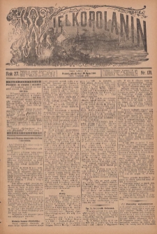 Wielkopolanin 1909.07.30 R.27 Nr171