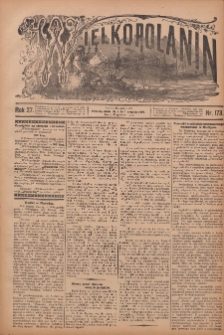 Wielkopolanin 1909.08.01 R.27 Nr173