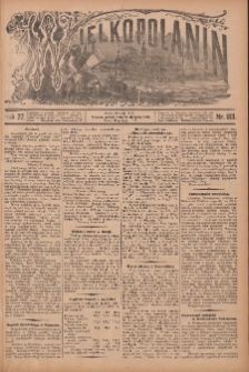 Wielkopolanin 1909.08.14 R.27 Nr184