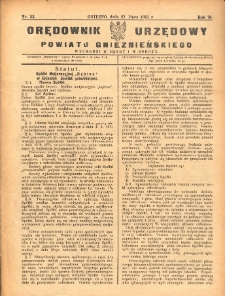Orędownik Urzędowy Powiatu Gnieźnieńskiego: wychodzi w środy i soboty 1927.07.27 R.76 Nr53
