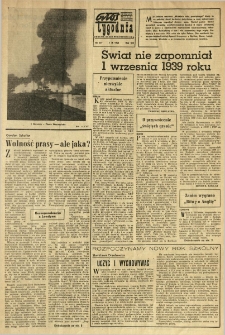 Głos Tygodnia. Dodatek Głosu Wielkopolskiego. 1968.09.01 R.8 nr357