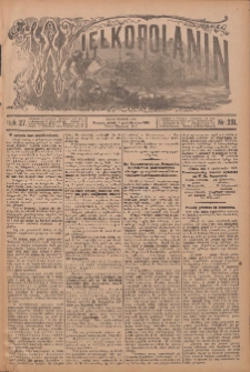 Wielkopolanin 1909.10.09 R.27 Nr231