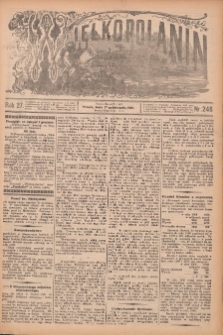 Wielkopolanin 1909.10.27 R.27 Nr246