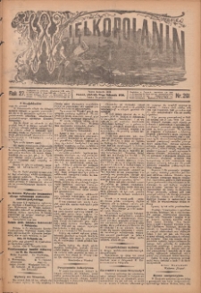 Wielkopolanin 1909.11.14 R.27 Nr261