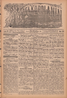 Wielkopolanin 1909.11.27 R.27 Nr271