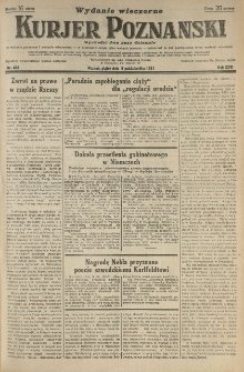 Kurier Poznański 1931.10.09 R.26 nr 464