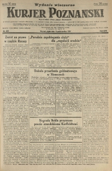 Kurier Poznański 1931.10.09 R.26 nr 464