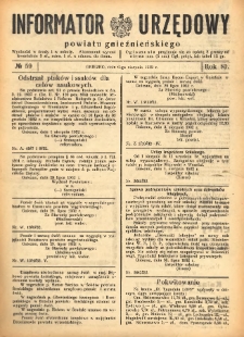 Informator Urzędowy Powiatu Gnieźnieńskiego 1932.08.06 R.81 Nr59