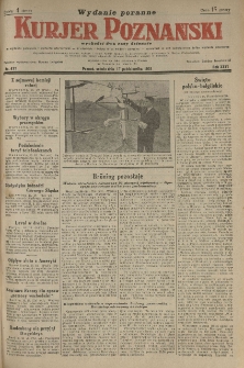Kurier Poznański 1931.10.17 R.26 nr 477