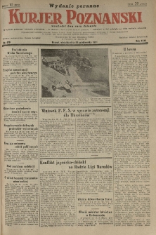 Kurier Poznański 1931.10.18 R.26 nr 479