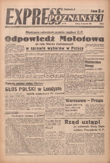 Express Poznański 1947.01.18 Nr18