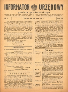Informator Urzędowy Powiatu Gnieźnieńskiego 1935.02.09 R.84 Nr9