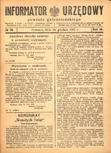 Informator Urzędowy Powiatu Gnieźnieńskiego 1937.12.18 R.86 Nr79