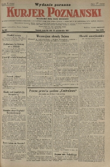Kurier Poznański 1931.10.29 R.26 nr 497