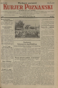 Kurier Poznański 1931.10.30 R.26 nr 499