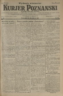 Kurier Poznański 1931.10.30 R.26 nr 500