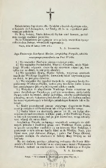 [Zaproszenie Inc.:] " Nabożeństwo Popielcowe dla Polaków odbędzie się w tym roku ..."