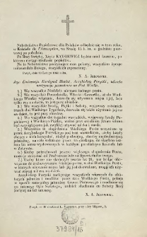 [Zaproszenie Inc.:] " Nabożeństwo Popielcowe dla Polaków odbędzie się w tym roku w Kościele ..."