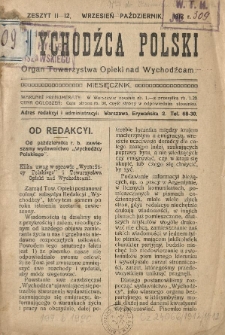 Wychodźca Polski organ Towarzystwa Opieki nad Wychodźcami. R. 1912, z. 11-12