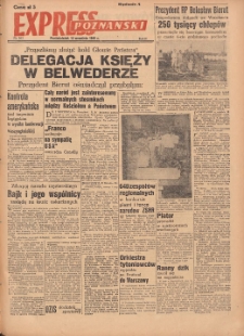 Express Poznański 1949.09.12 Nr962 (251) zawiera Dodatek Sportowy