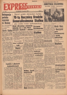 Express Poznański 1949.12.19 Nr1060 (349) zawiera Dodatek Sportowy