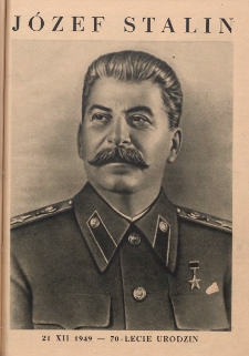 Józef Stalin 21 XII 1949 - 70-lecie urodzin