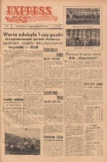 Express Sportowy: Bezpłatny dodatek "Expressu Poznańskiego" 1950.04.17