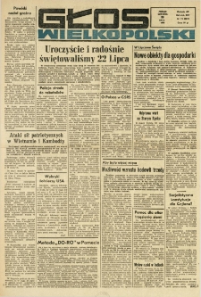 Głos Wielkopolski. 1970.07.23 R.26 nr173 Wyd.AB