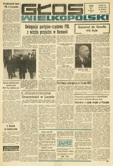 Głos Wielkopolski. 1970.11.11 R.26 nr268 Wyd.AB