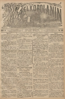 Wielkopolanin 1908.11.07 R.26 Nr257