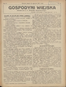 Gospodyni Wiejska: dodatek do nr.23. &bdquo;Poradnika Gospodarskiego&rdquo; 1917.06.08 R.2 Nr23