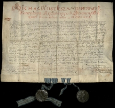 Sprzedaż farbiarni i gruntu Adamowi Zawilskiemu. Adam Zawilski przenosi prawo własności na Onufrego Wojciecha Sempowskiego, swego zięcia