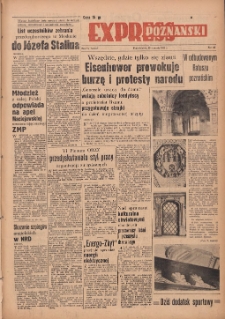 Express Poznański 1951.01.15 Nr15 zawiera Dodatek Sportowy