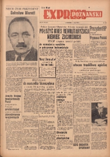 Express Poznański 1951.02.05 Nr36 zawiera Dodatek Sportowy