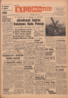 Express Poznański 1951.02.12 Nr43 zawiera Dodatek Sportowy