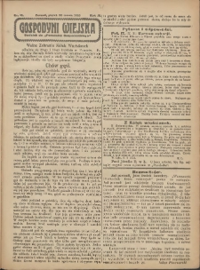 Gospodyni Wiejska: dodatek do &bdquo;Poradnika Gospodarskiego&rdquo; 1919.03.28 R.4 Nr13