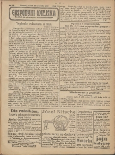 Gospodyni Wiejska: dodatek do &bdquo;Poradnika Gospodarskiego&rdquo; 1919.04.25 R.4 Nr17