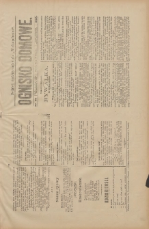Ognisko Domowe: dodatek nadzwyczajny do "Wielkopolanina" 1908.11.15 Nr46