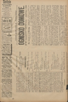 Ognisko Domowe: dodatek nadzwyczajny do "Wielkopolanina" 1908.12.13 Nr50