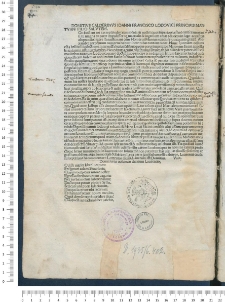 Epigrammata, cum commento Domitii Calderini. - Domitius Calderinus: Vita Martialis etc. - Caius Caecilius Plinius iun.: Epistoła ad Cornelium Priscum.