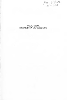 Wielkopolskie Sprawozdania Archeologiczne 2008 T.9