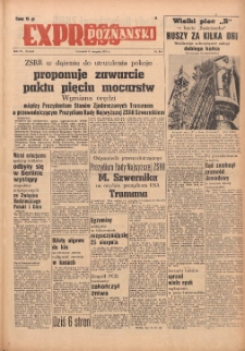 Express Poznański 1951.08.09 Nr214