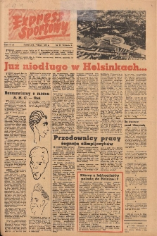 Express Sportowy 1952.07.07 Nr27