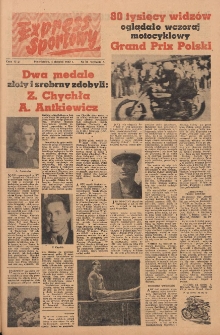 Express Sportowy 1952.08.04 Nr31