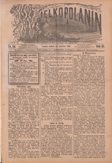 Wielkopolanin 1898,04.30 R.16 Nr98