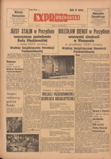 Express Poznański 1952.11.08 Nr268