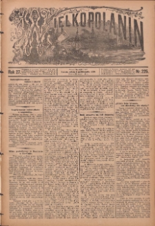 Wielkopolanin 1909.10.02 R.27 Nr225