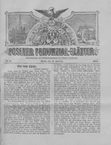 Posener Provinzial-Bl&auml;tter 1906.02.11 Nr6