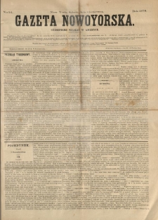 Gazeta Nowoyorska. Czasopismo Polskie w Ameryce. 1874.06.13 No 24