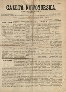 Gazeta Nowoyorska. Czasopismo Polskie w Ameryce. 1874.07.11 No 28